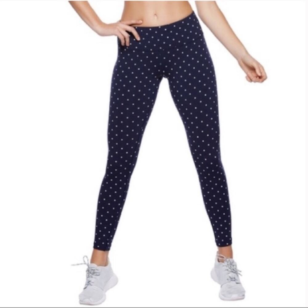 Lorna Jane Star Leggings Navy Size Small